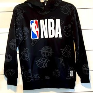 Boys NVA hoodie black size L 14-16